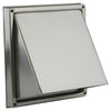 Renson 1006333 - Rejilla campana extractora empotrable acero inoxidable 641 ø 125 | 2 piezas