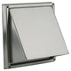 Renson 1006333 - Rejilla campana extractora empotrable acero inoxidable 641 ø 125 | 2 piezas
