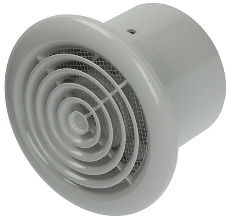 Renson 1006439 - ventilador mecanico redondo ud. 7131 r blanco ø 100 | 2 piezas