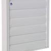 Renson 1006640 - rejilla 433 ral 9010 246x246mm | 2 piezas