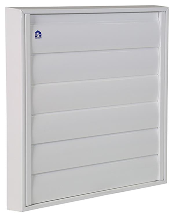 Renson 1006640 - rejilla 433 ral 9010 246x246mm | 2 piezas