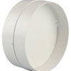 Renson 1008569 - Pieza de conexión de PVC + válvula antirretorno 7007 ø. 150 mm - blanco | 2 piezas