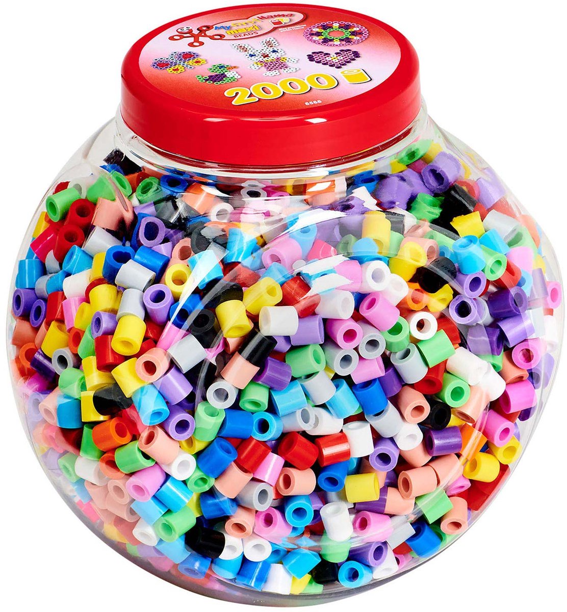HAMA RITRING CHEAD IN POT MAXI Pastelmix, 2000st.