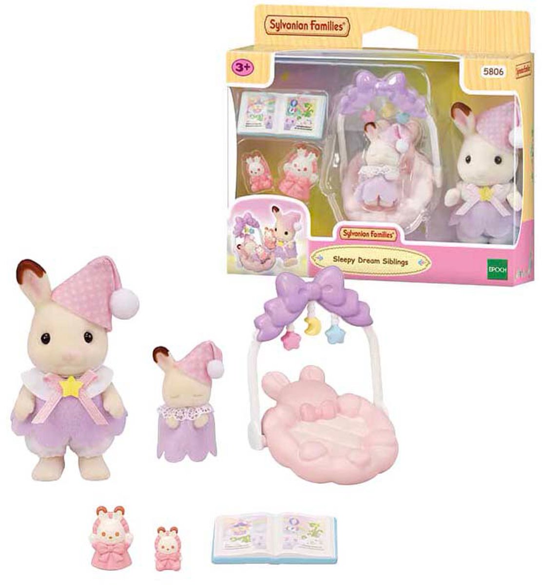 Familias sylvanianas 5806 SIEMY Dream Set Hermano Hermana