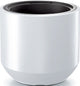 Prosperplast macetero Sevilla - exterior interior - plástico - blanco - d47 x h46 cm - con macetero interior