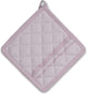 Kela cucina - set presine tia 4 pezzi - cotone - viola -