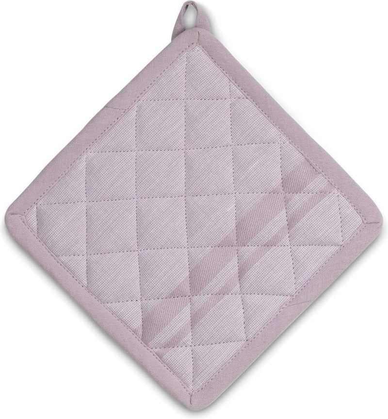 Kela cucina - set presine tia 4 pezzi - cotone - viola -