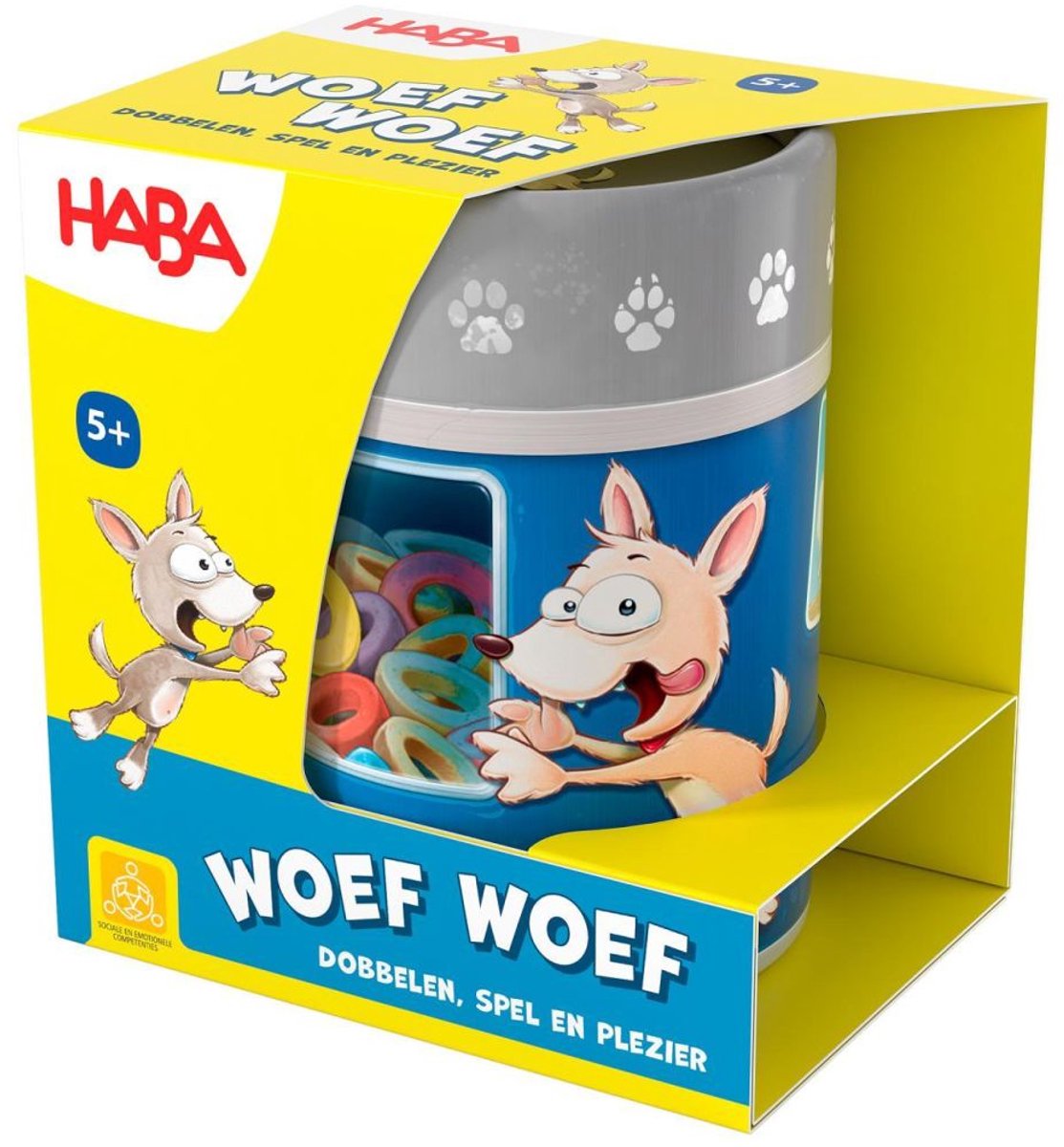 Haba game dice cup wow wau educational children's game multicolor.