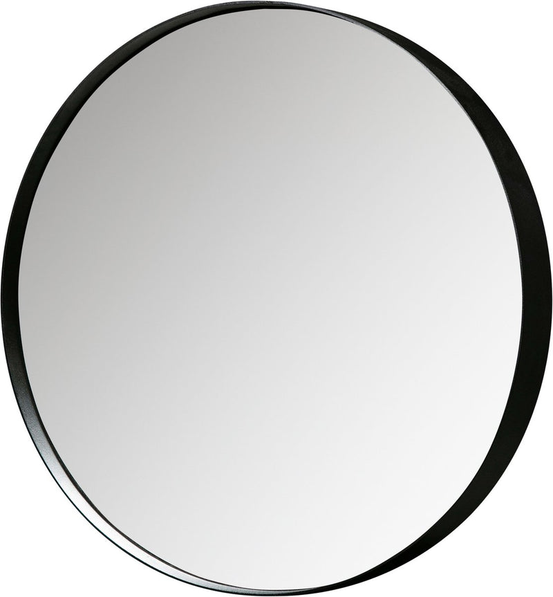 Specchio doutzen in legno - metallo - nero - 50x50x5