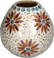 Vaso collezione hd capiz multi 21x21x20cm