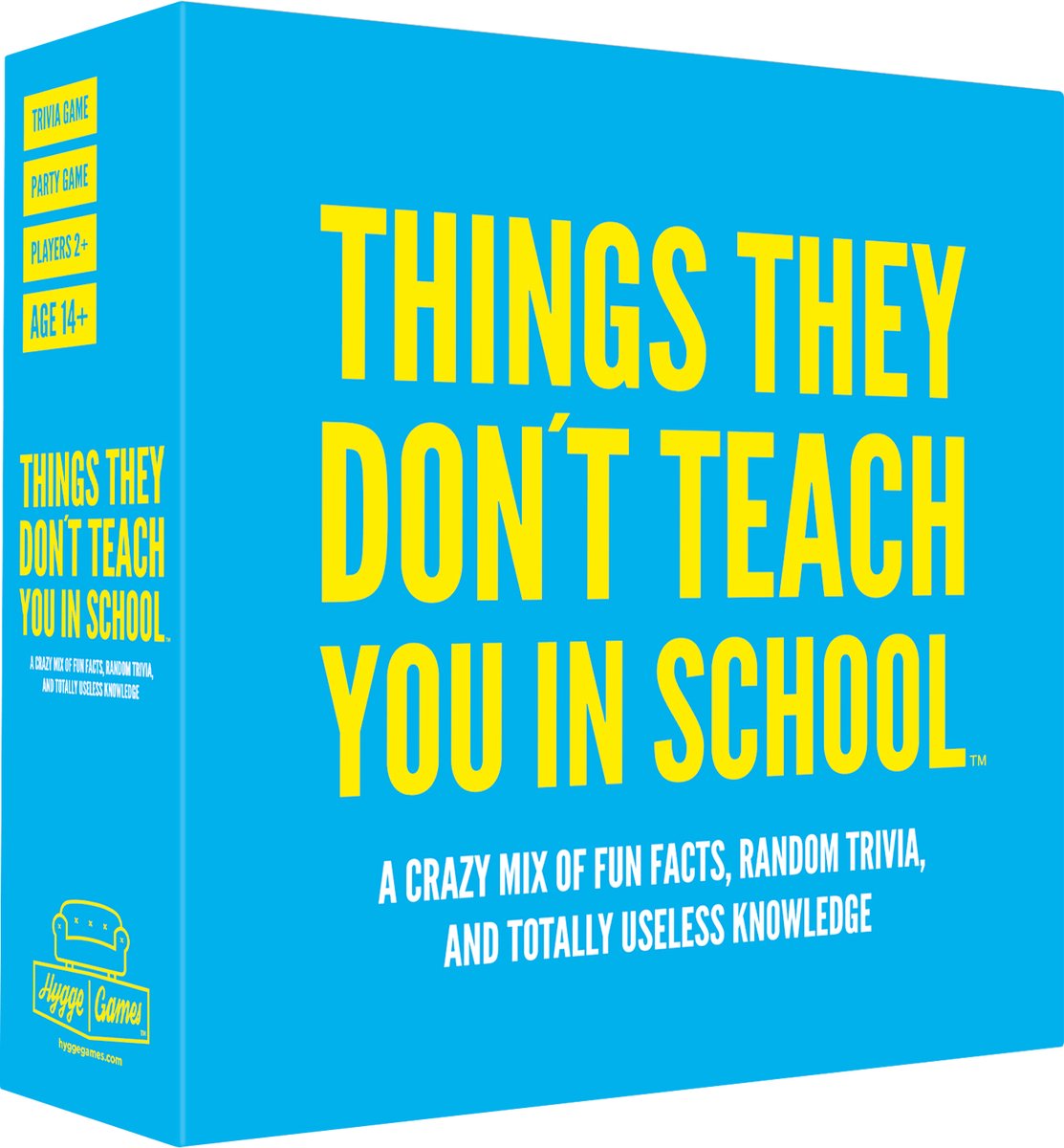 Hygge games - partyspel - things they don't teach you in school
