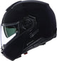 Nolan n90-3 06 classico 301 zwart glossy systeemhelm - maat xl - helm