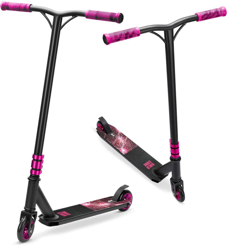 Patinete acrobático Boldcube Deluxe - rosa