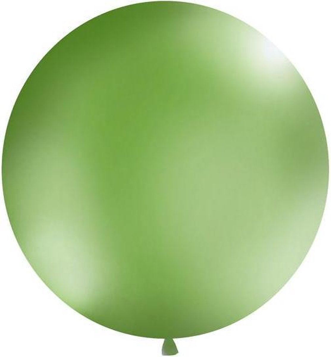 Party deco mega ballon pastel groen 100 cm