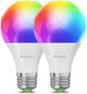 Nanoleaf matter a19 smart bulb - slimme verlichting - e27 - rgb - 2 stuks - apple home google home amazon alexa