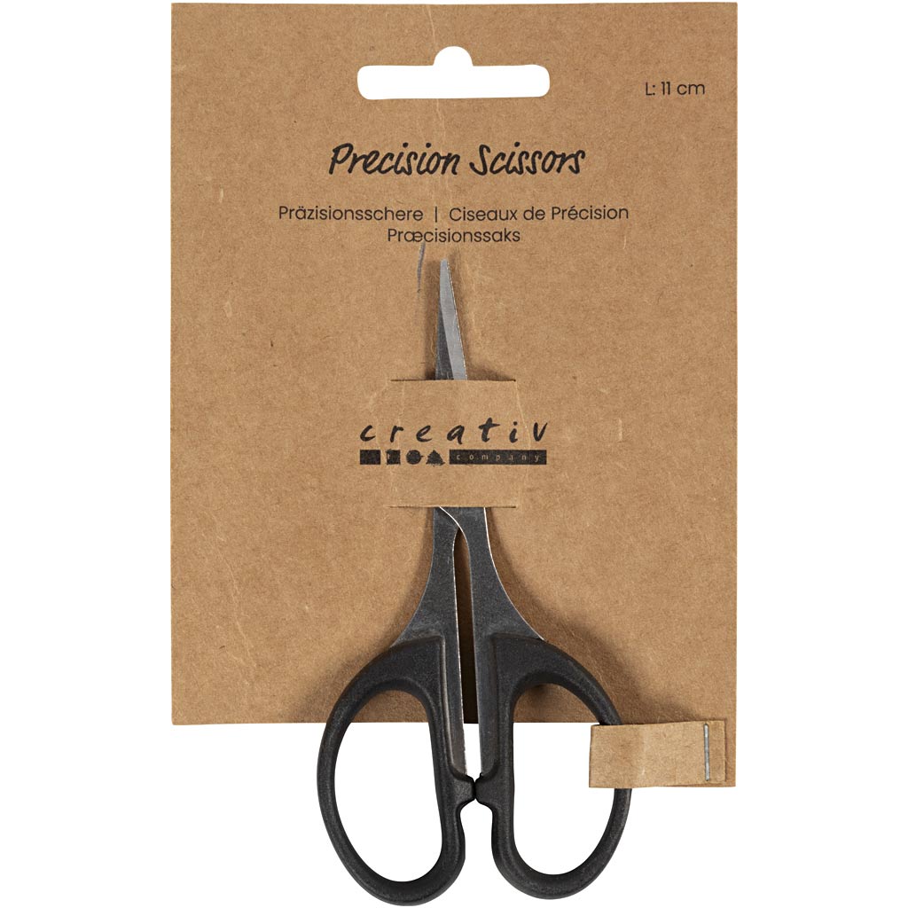 Creative Company Precision Scissors, L: 11 cm, destra, 1 pezzo
