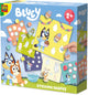 Ses creative bluey - incollare le forme con la colla con le dita - fai da te - per bambini dai 2 anni - 6 carte
