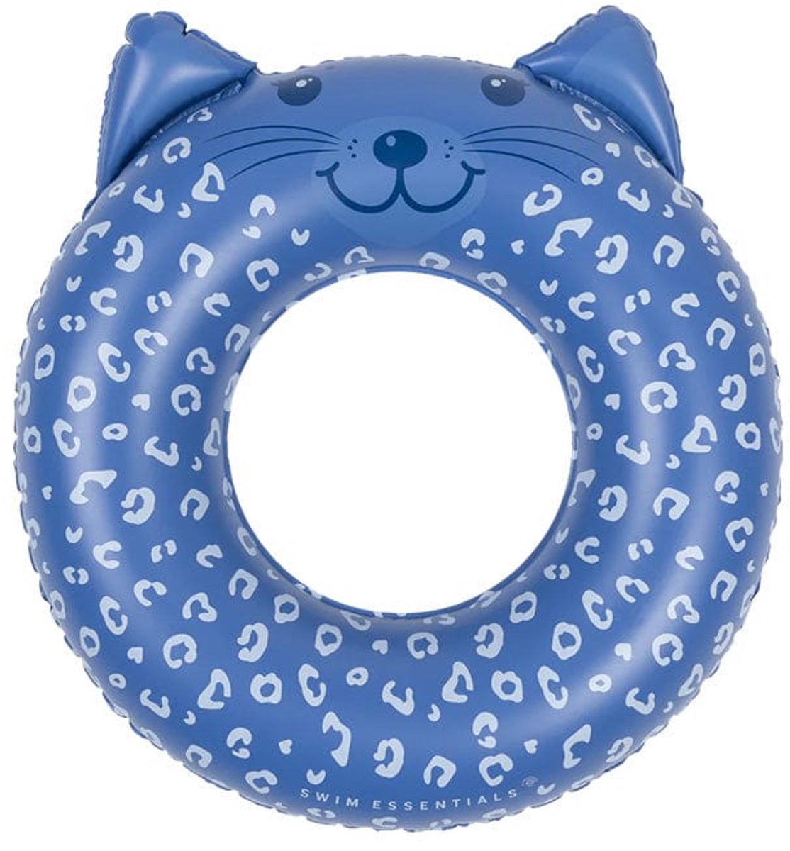 Elementos básicos de baño - piscina - ø95 cm - azul - estampado de leopardo - niño - cabeza de flamenco