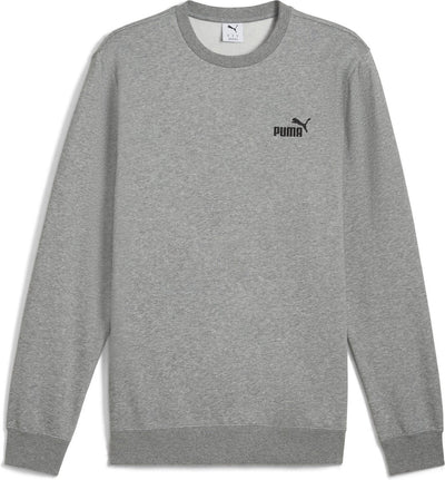 Puma ess small no. 1 logo crew fl unisex sweater - medium gray heather