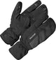 Gripgrab - ride windproof strenge winter lobster fietshandschoenen winddicht thermo - zwart - unisex - maat m