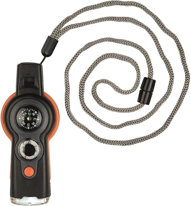 Strumento di sopravvivenza Moses 6 in 1 junior 4,5 x 10,8 cm nero arancione