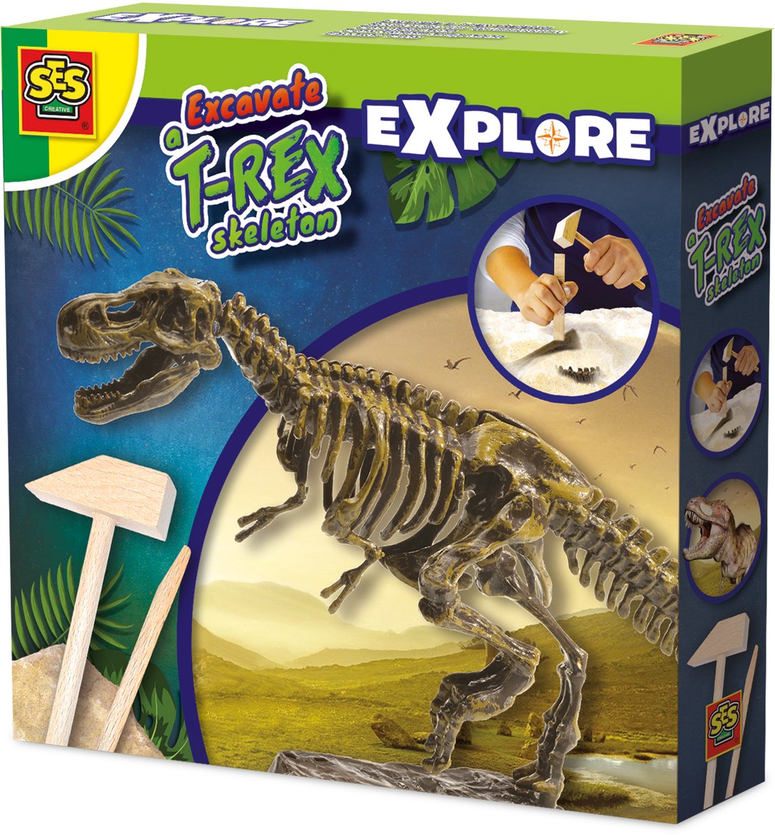 SES T-REX digging up
