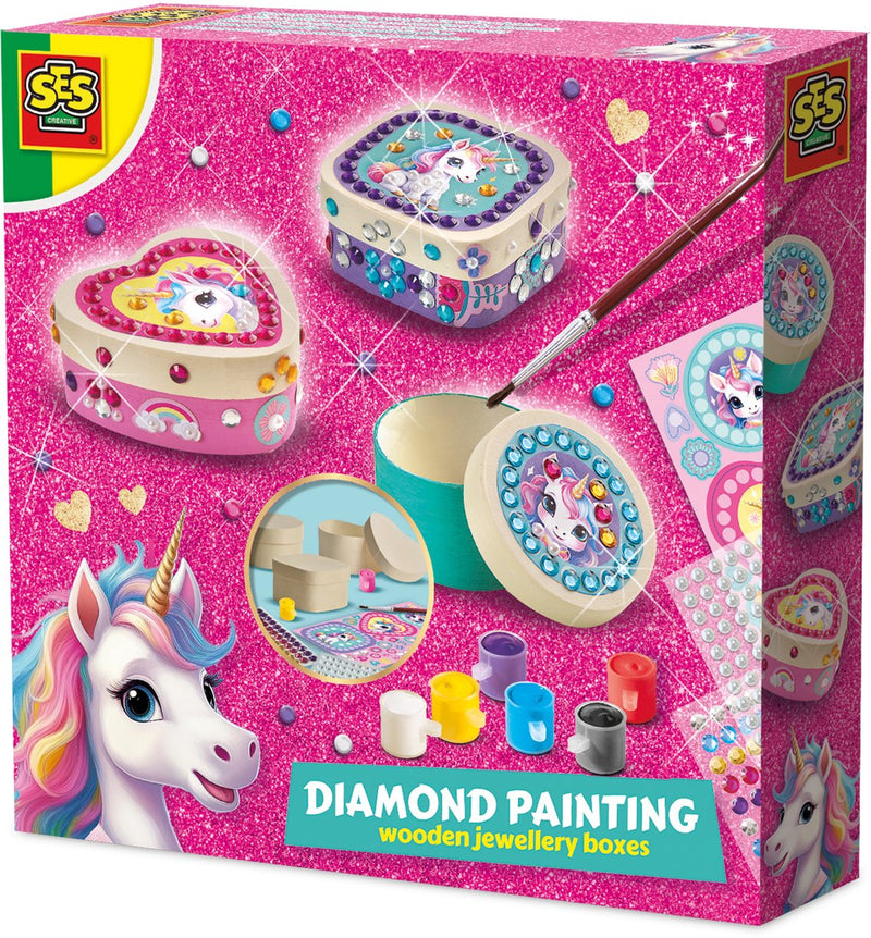 SES Diamond Painting Joyas de madera