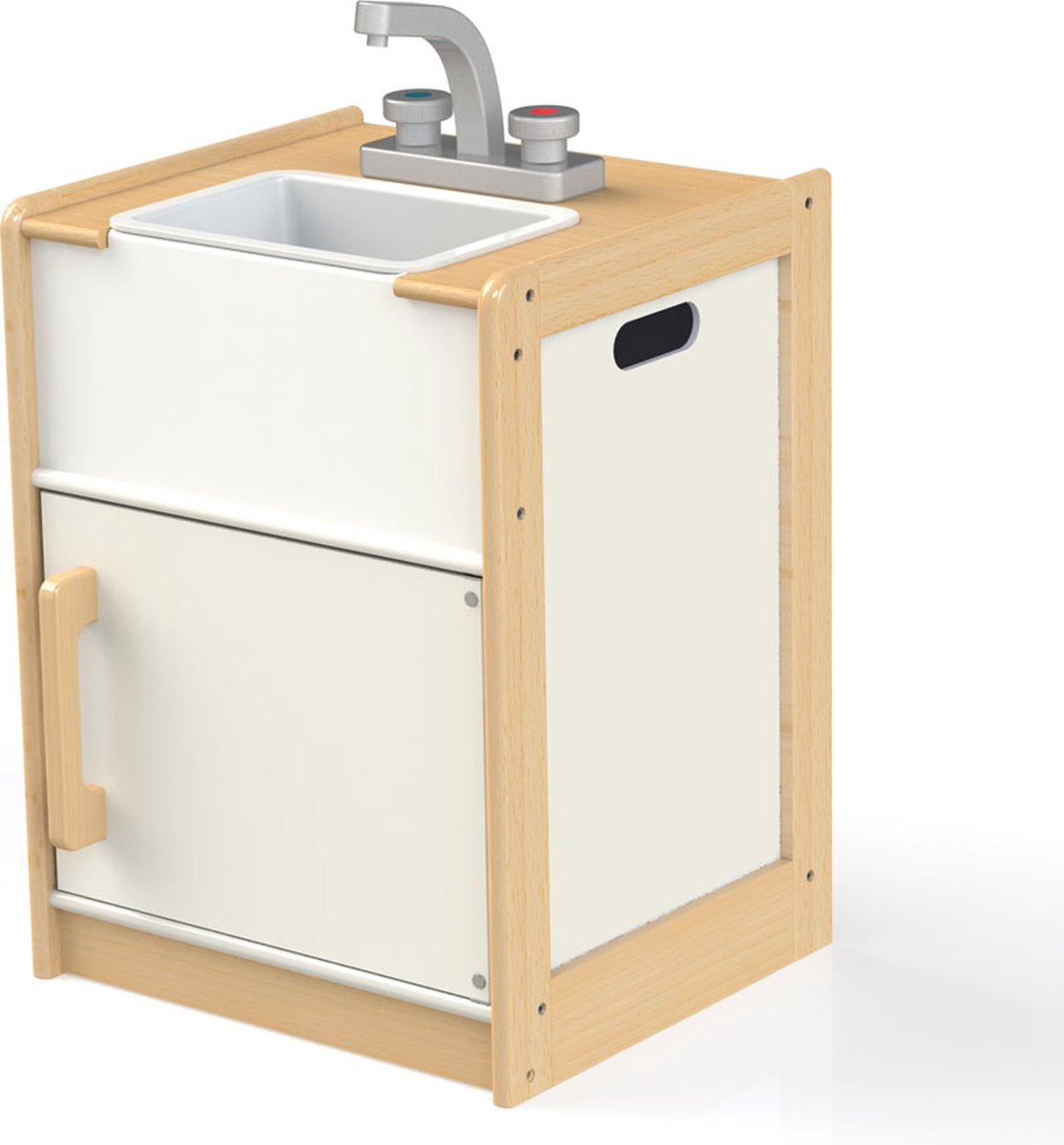 Tidlo Educational Wooden Speelkeuken fregadero