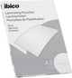 Ibico basics a3 laminating pouches, glossy - 80 micron - 100 pieces - crystal clear