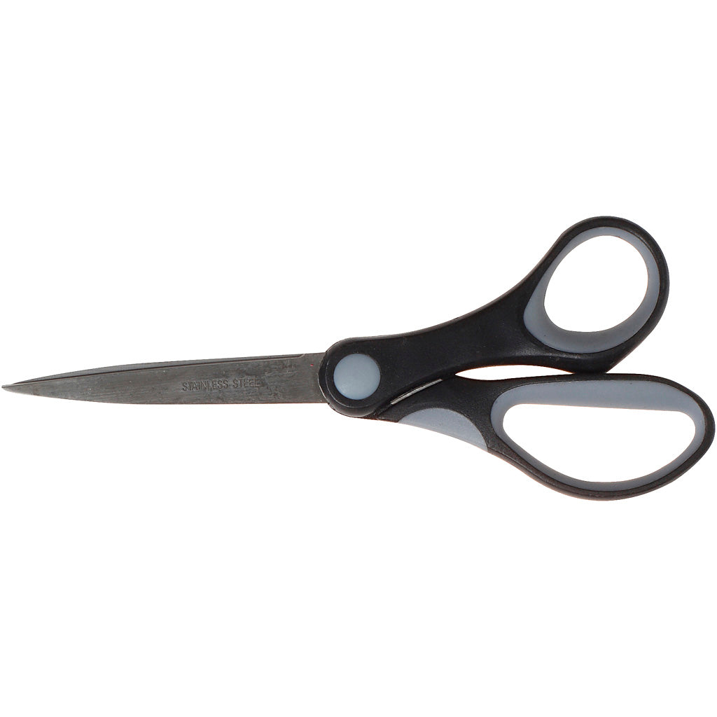 Tijeras generales Creativ Company, l: 18 cm, diestros, 1 pieza