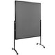 Tablón de anuncios independiente legamaster 7-205510 gris