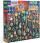 Eeboo legpuzzel holiday ornaments 1000 stukjes kerst puzzel.