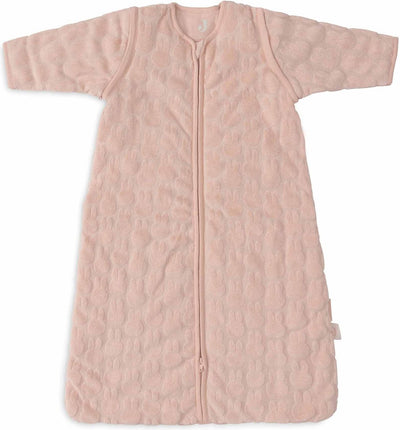 Jollein x Miffy - saco de dormir de invierno para bebé con manga desmontable 90 cm - miffy jacquard wild rose - saco de dormir de invierno