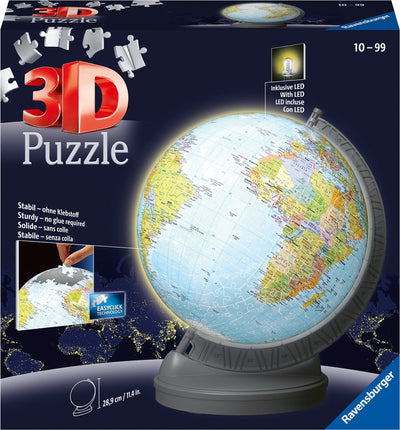 RAVENSBURGER 3D puzzle Earth with Light, 540st.