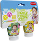 Boti Natural Face Fingerpaint Tube verde e giallo, 2x65ml