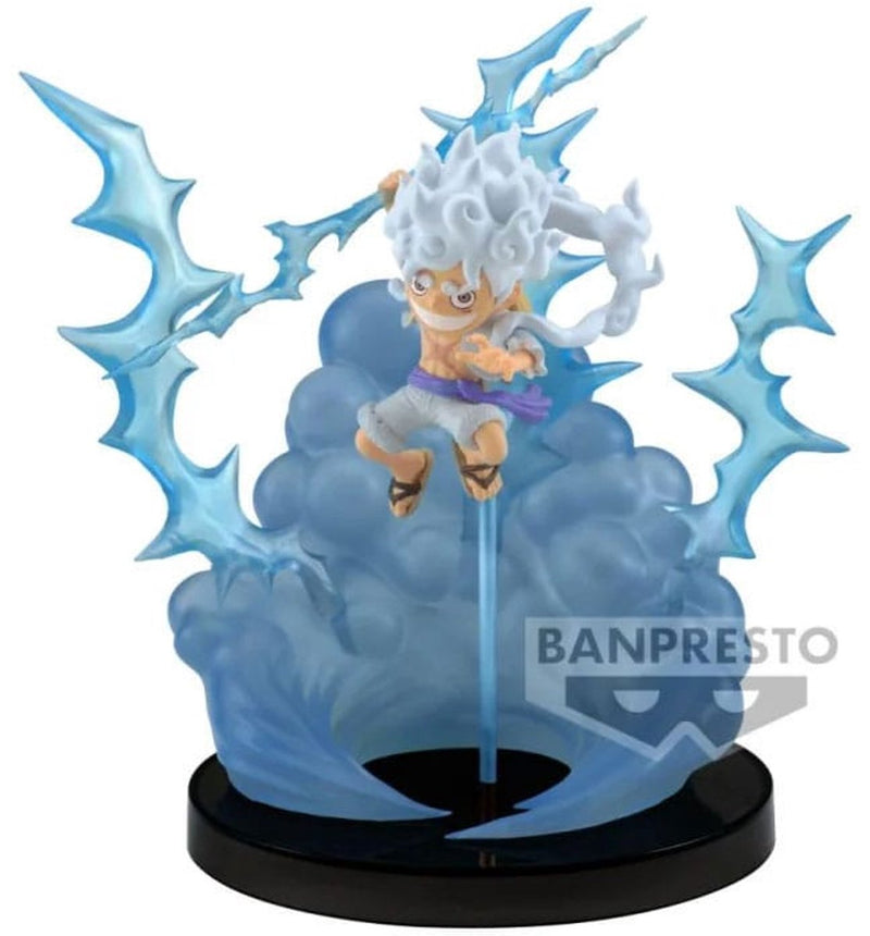 Banpresto one piece: figura coleccionable mundial especial - mono d. mini figura de luffy
