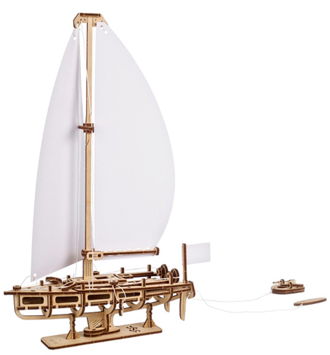 Modelo 3D de madera Ugears - yate Ocean Beauty