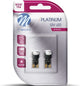 M-tech led w5w 12v - platinum - 1x led diode - canbus - wit - set