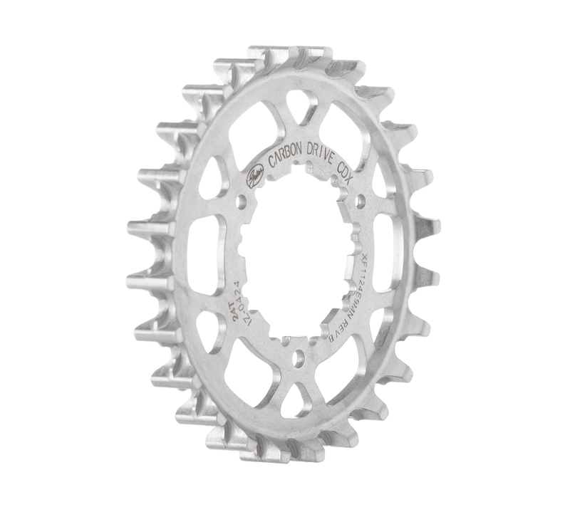 Gates sprocket cdx 24t enviolo 9-spline bl 45,5 50mm fin line