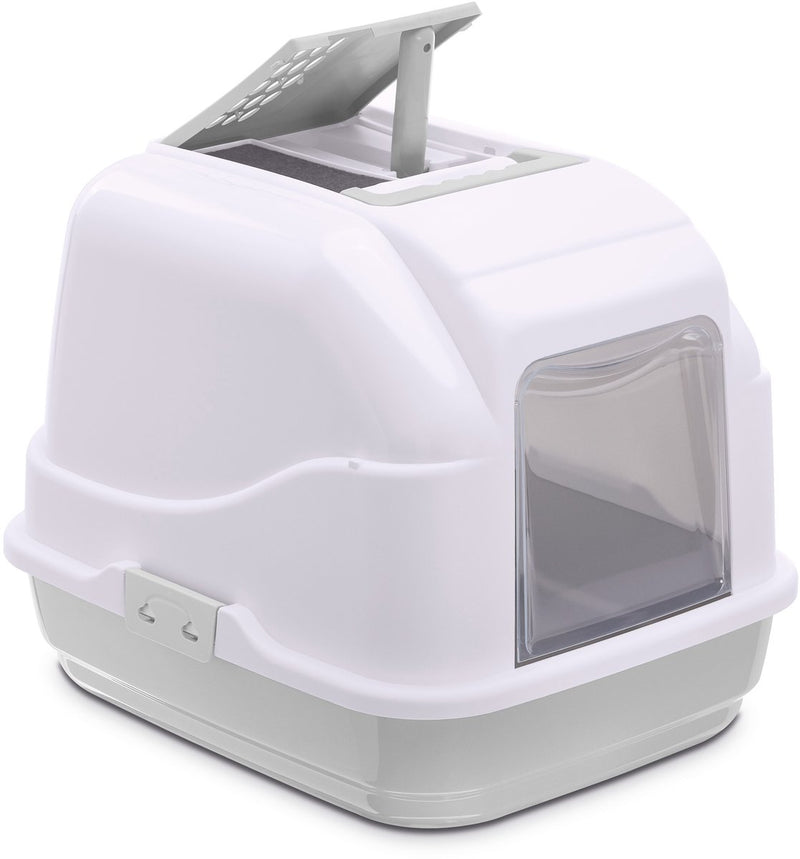 Imac - lettiera per gatti easy - tortora - 50 x 40 x 40 cm