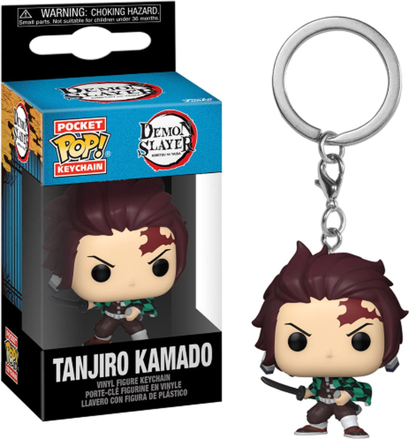 ¡Funko pop! llavero: cazador de demonios - tanjiro kamado