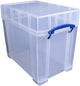Really useful storage box ru 19ltr 395x255x330mm transp white