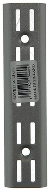 Sovella 1013114 - barra de pared efecto plata 15cm | 10 piezas