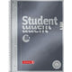 Blocco note marrone a4 grigio metallizzato