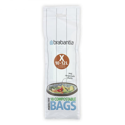 Brabantia afvalzak x compost 10-12l 10za
