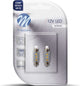 M-tech LED c5w 12v 36mm - base 3x LED diode - canbus - white - set
