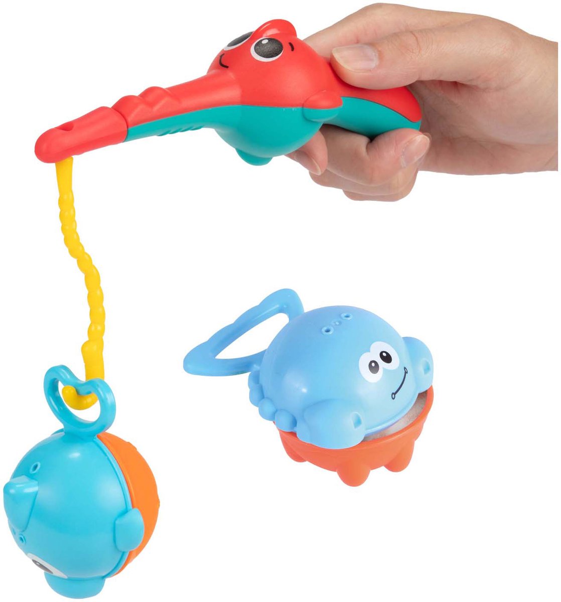 TOI-TOYS Little Stars Bath Toys Vishengel con 3 peces, 4dlg.