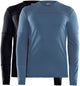 Craft core baselayer thermo shirt heren (2-pack) - maat m
