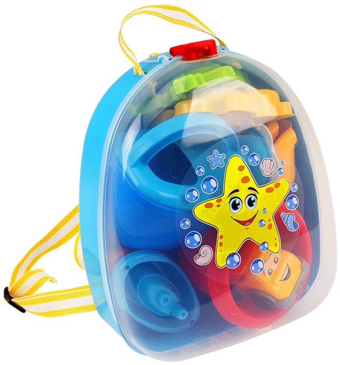 Paradiso toys sand set (backpack) 7 accessories