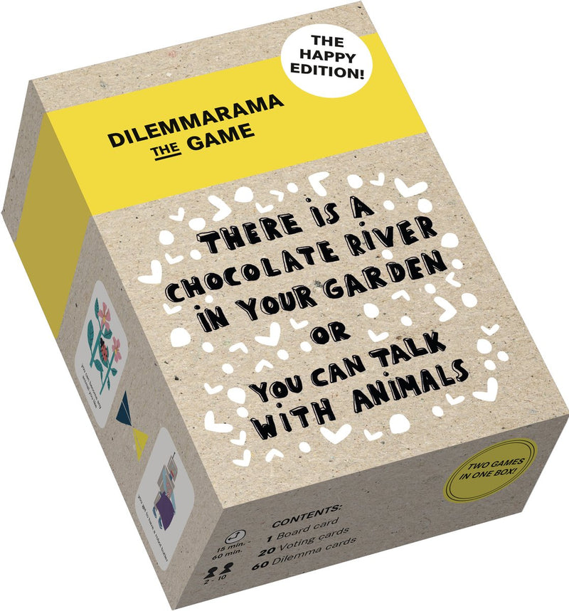 Dilemmarama il gioco - happy edition - gioco di carte